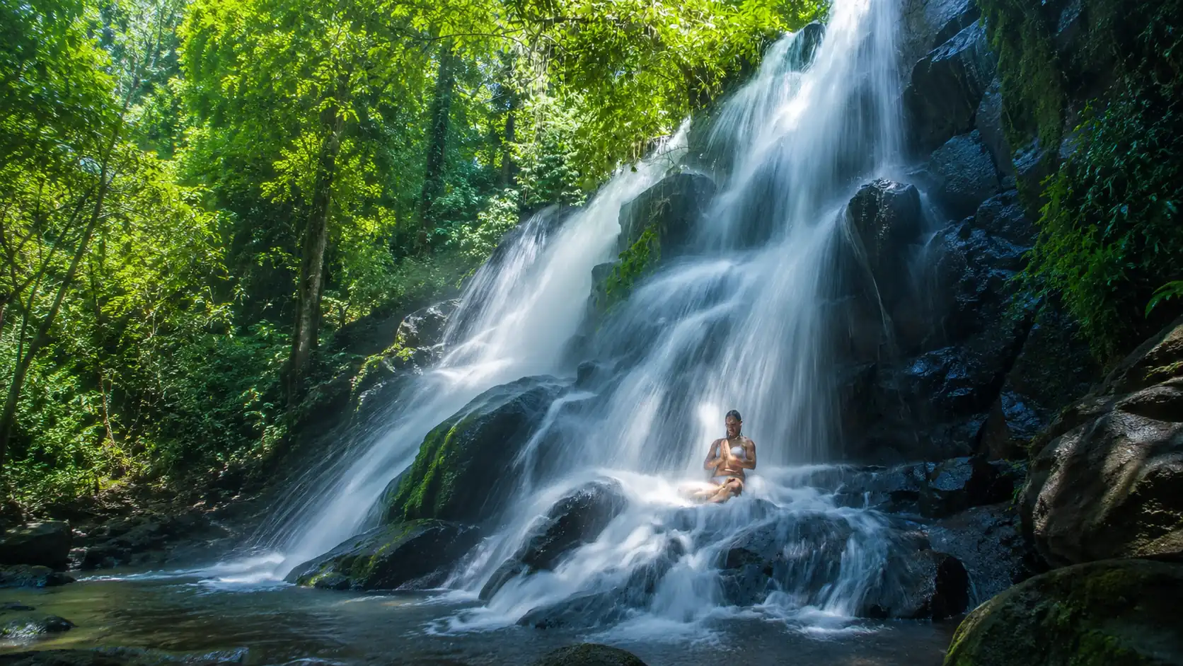 Adventure wellness landscape in Bali adventure wellness